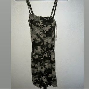 Eye Candy camo short jumpsuit (romper). Medium. Worn once.